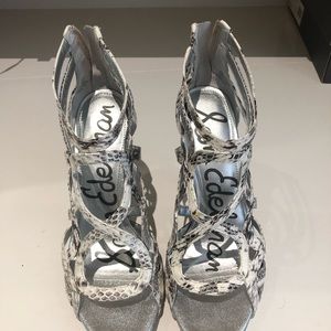 Sam Edelman Snake sprint heels size 6.5